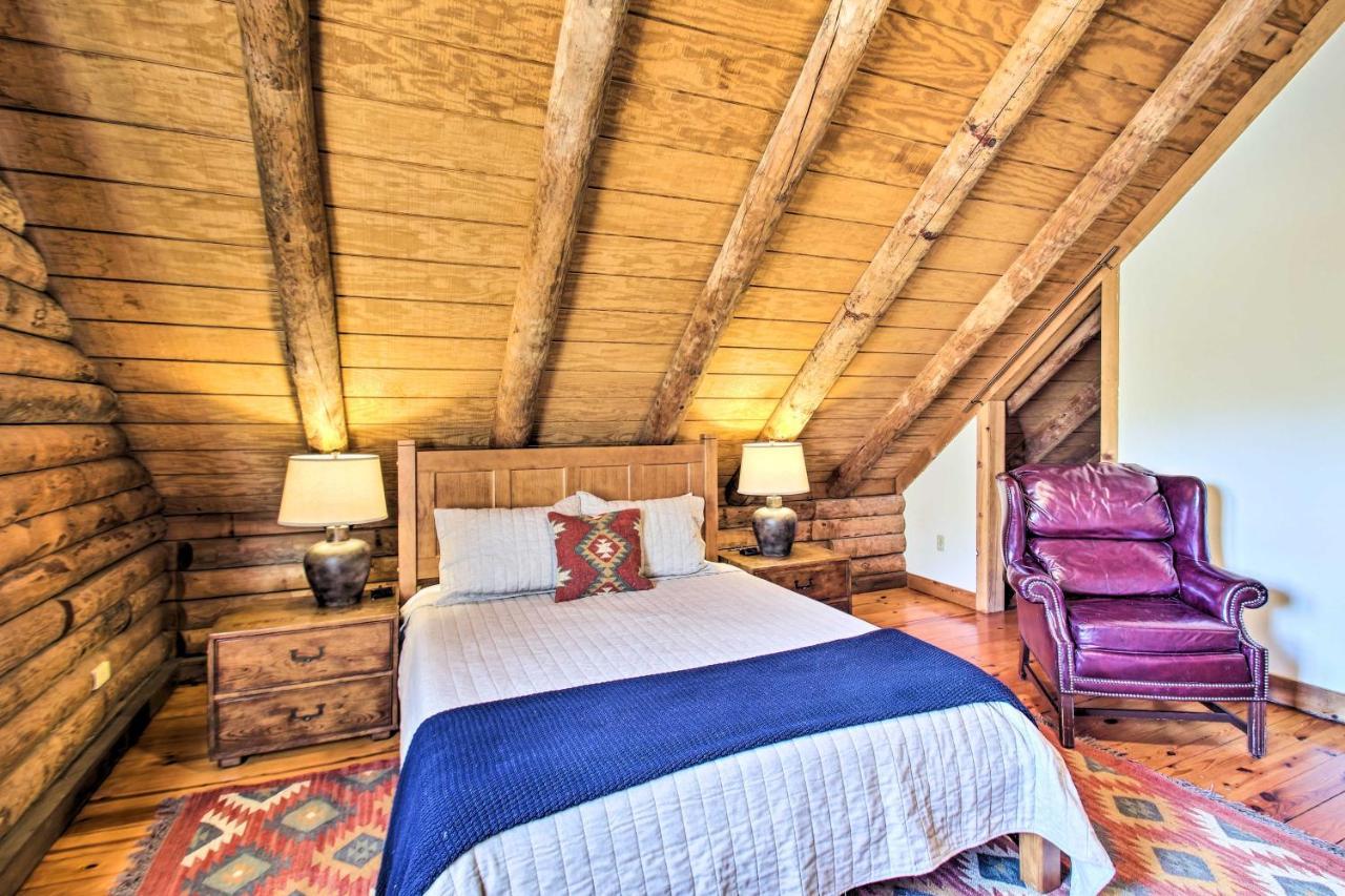 Cozy Log Cabin Getaway With Fire Pit And 3 Acres! Ruckersville Εξωτερικό φωτογραφία