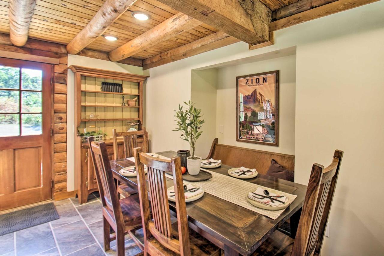 Cozy Log Cabin Getaway With Fire Pit And 3 Acres! Ruckersville Εξωτερικό φωτογραφία