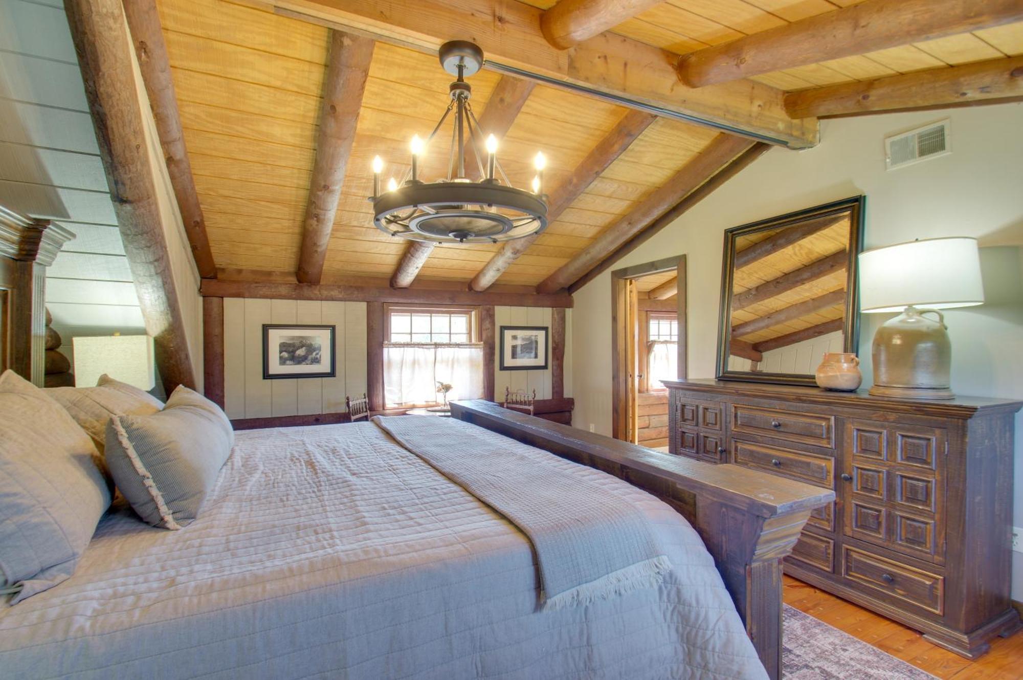 Cozy Log Cabin Getaway With Fire Pit And 3 Acres! Ruckersville Εξωτερικό φωτογραφία