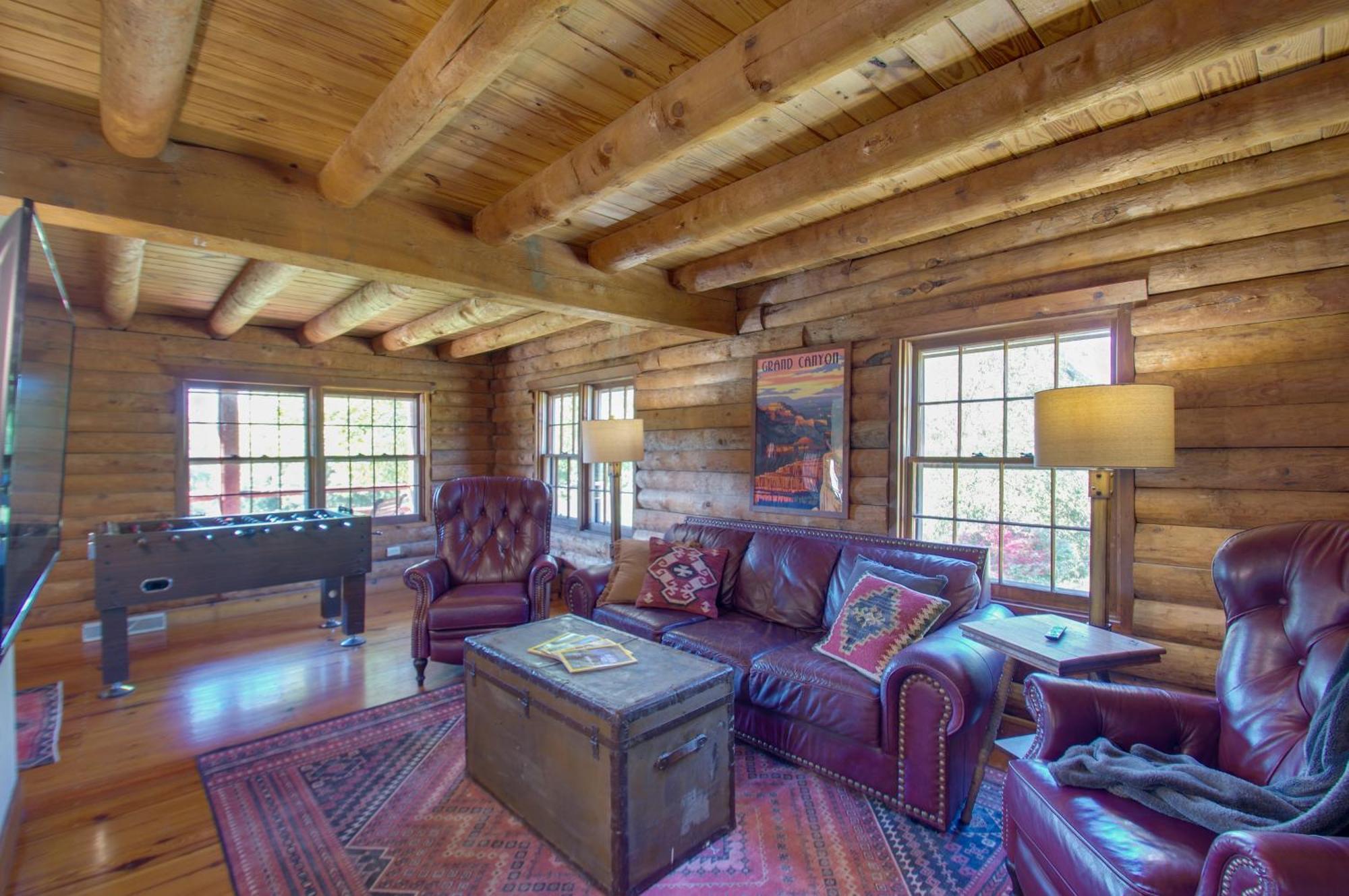 Cozy Log Cabin Getaway With Fire Pit And 3 Acres! Ruckersville Εξωτερικό φωτογραφία