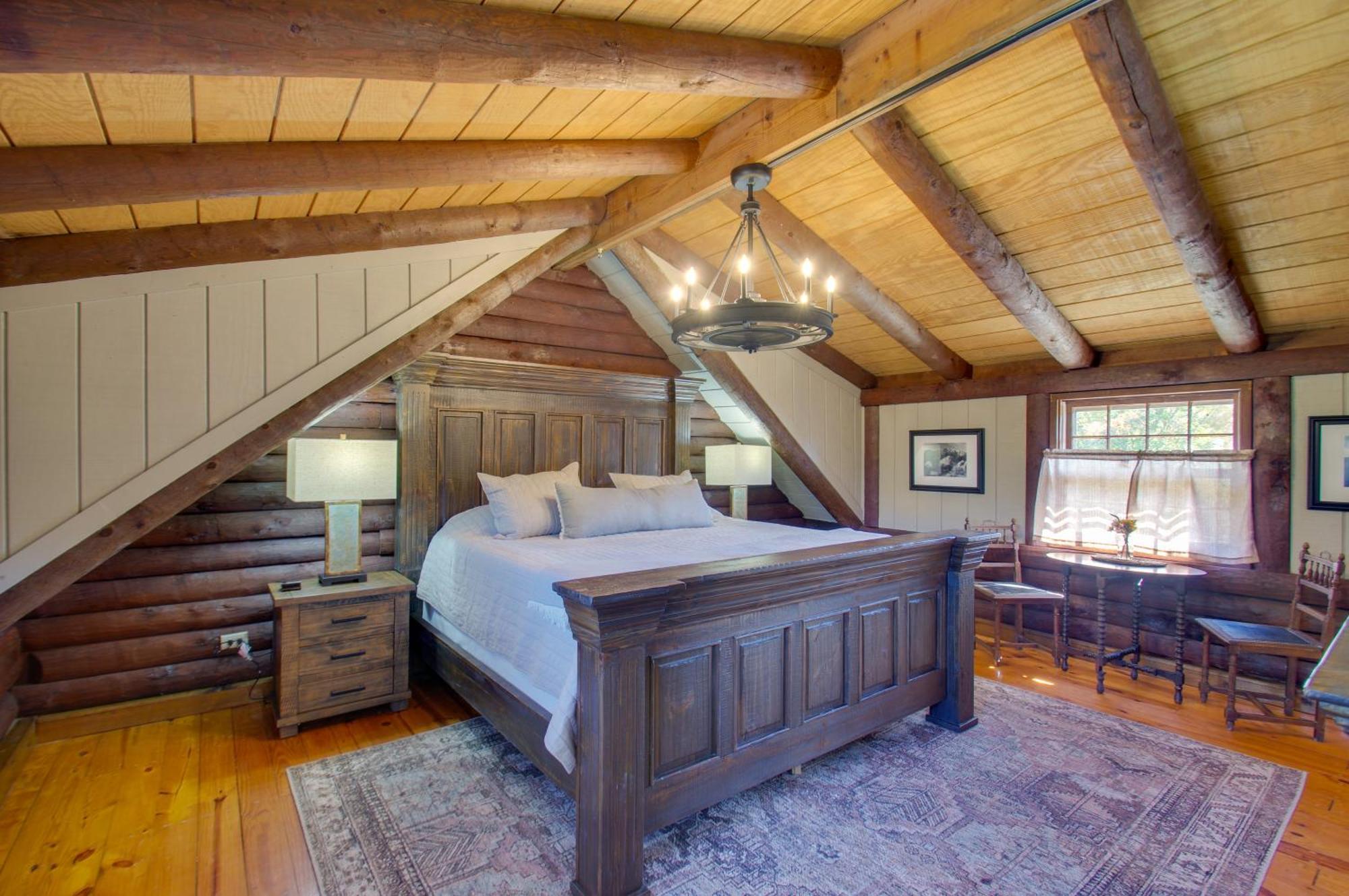 Cozy Log Cabin Getaway With Fire Pit And 3 Acres! Ruckersville Εξωτερικό φωτογραφία
